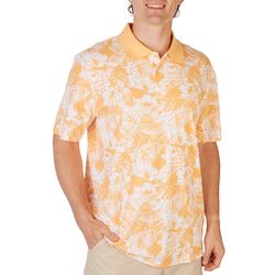 Tackle & Tides Mens Tropical Anytime Short Sleeve Polo Shirt