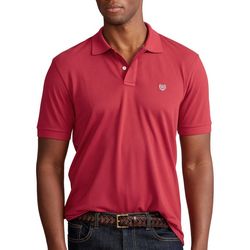 Chaps Mens Solid World Polo Shirt