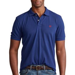 Chaps Mens Solid World Polo Shirt