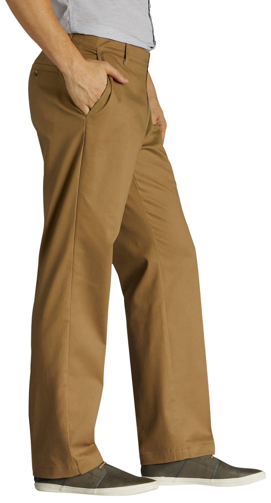 lee total freedom relaxed fit mens pants