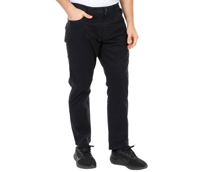 Men's Flex Stretch Slim Fit Chino Pants, Classic Rayon Blend Pants