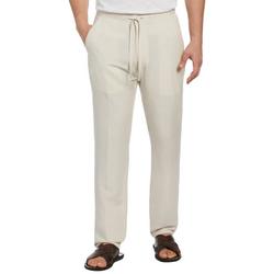 Mens Linen Blend Core Drawstring Pull-On Pant