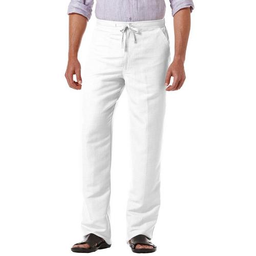 Cubavera Mens Linen Blend Drawstring Pants Bealls Florida