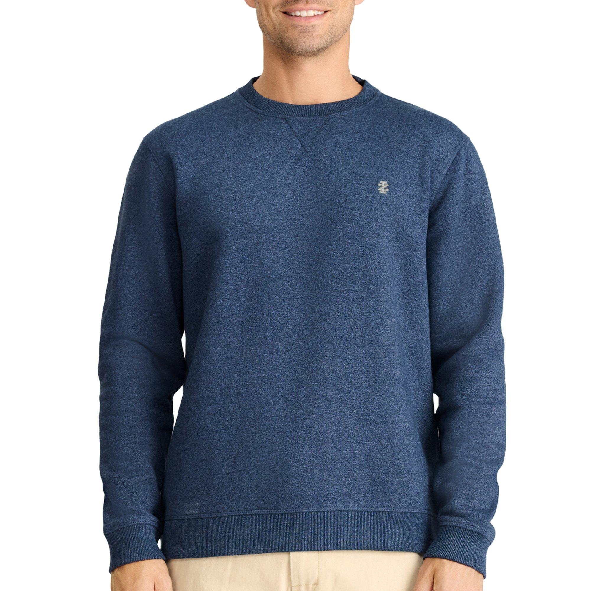 Izod sweatshirt fleece crew on sale neck