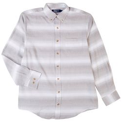 Boca Classics Mens Neutral Flannel Long Sleeve Shirt