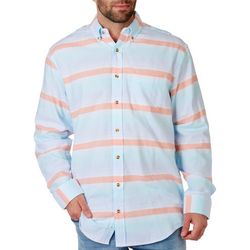 Mens Tackle & Tides Island Plaid Long Sleeve Flannel Shirt