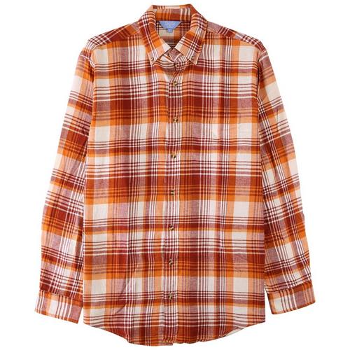 Men's Harvest Plaid Flannel Shirt