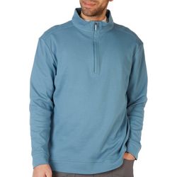 Mens Tackle & Tides Tailgate 1/4 Zip Placket Long Sleeve Top