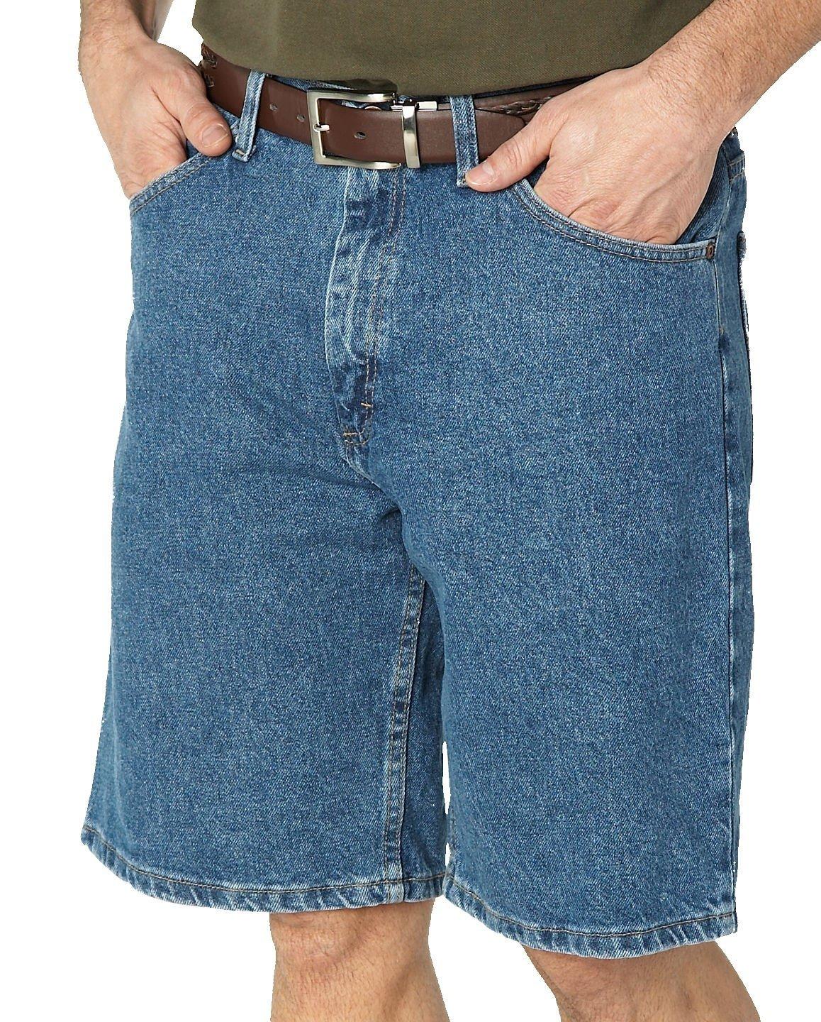 denim blue jean shorts