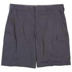 Mens Extreme Comfort Tech Heathered Cargo Shorts