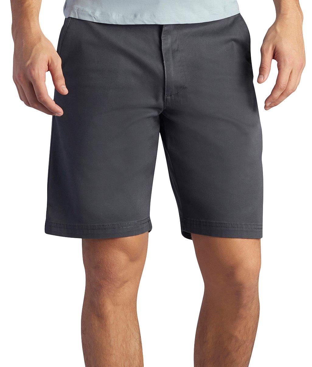 lee extreme comfort flat front shorts