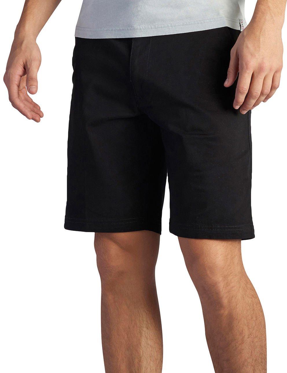 Lee Mens Solid Xtreme Comfort Flat Front Shorts