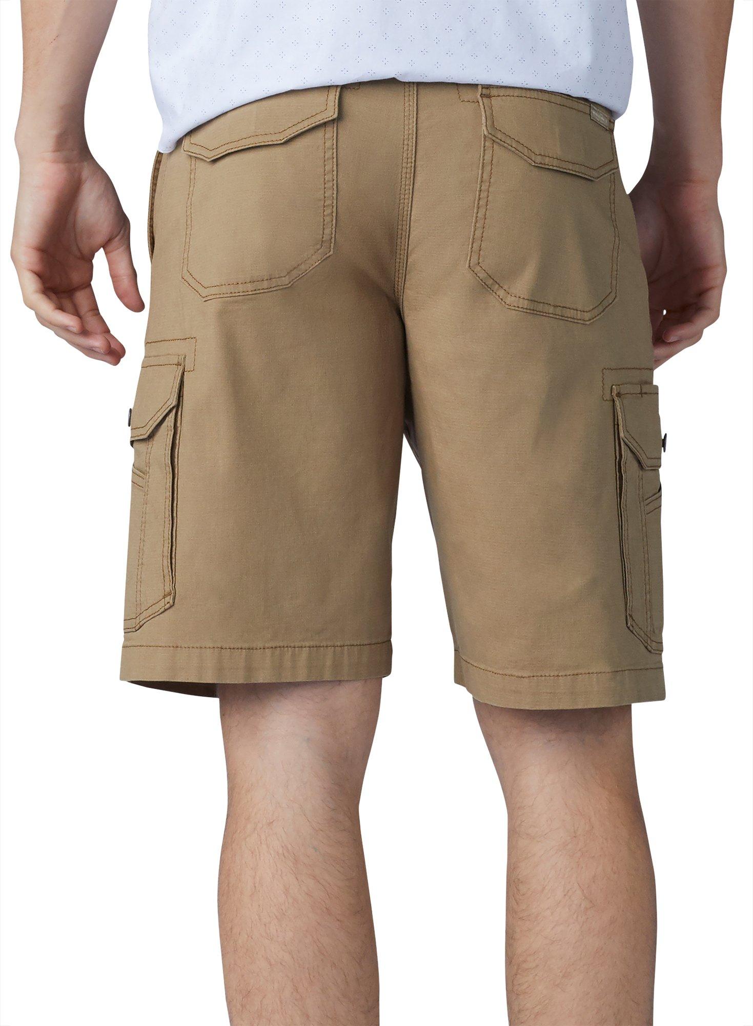 lee men's extreme motion cargo shorts