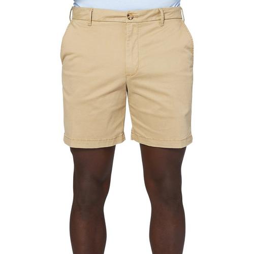 IZOD Mens 7 in. Flat Front Saltwater Stretch