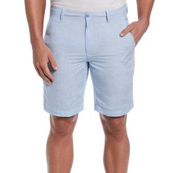 Cubavera Mens Linen Blend Seersucker Shorts