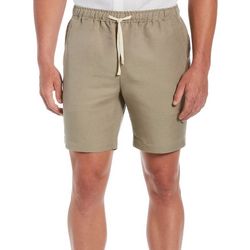Cubavera Linen Pull-On Shorts