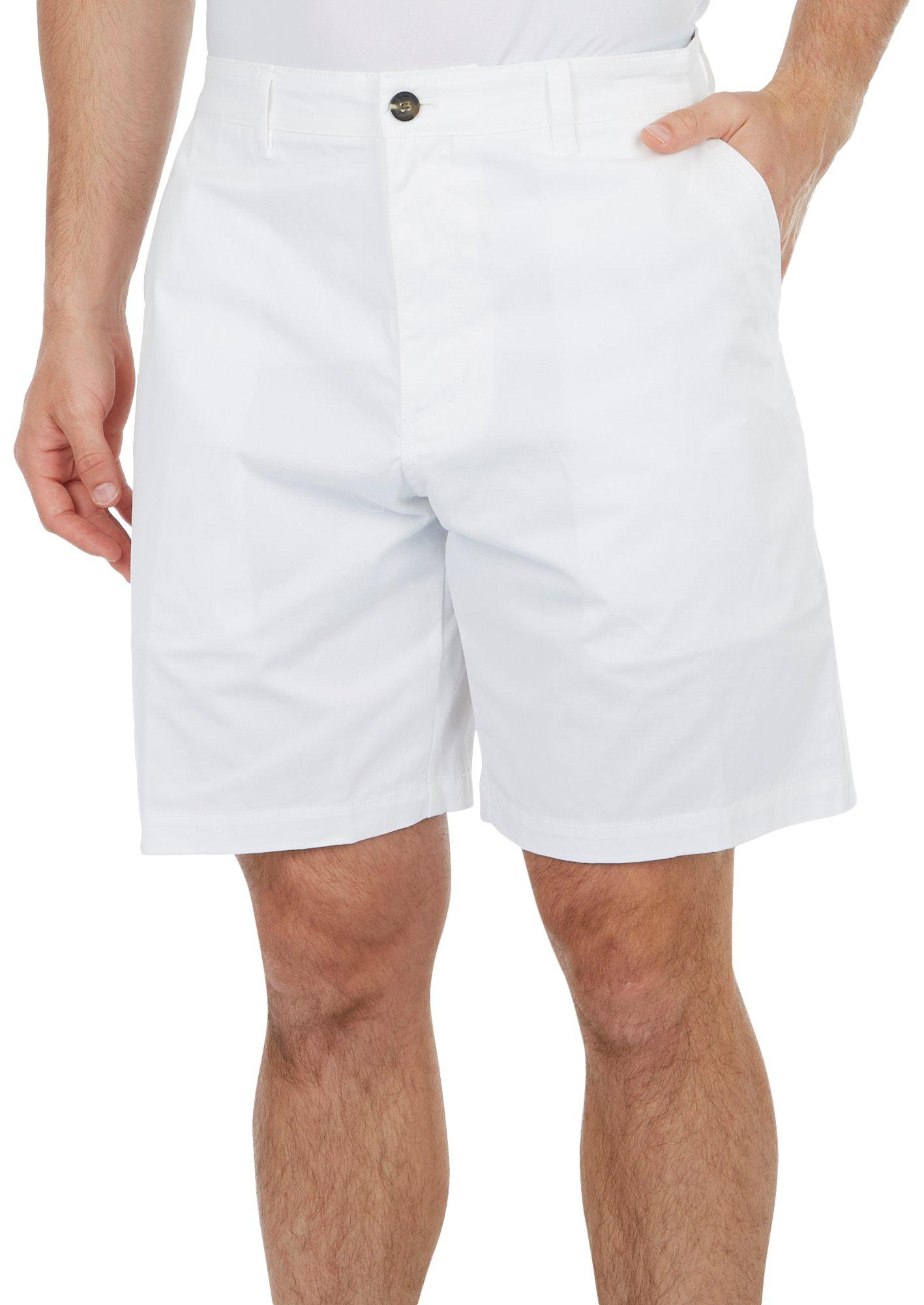 Tackle & Tides Mens Flat Front Solid Perfect Shorts