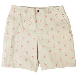 Tackle & Tides Mens Flamingo Print Shorts
