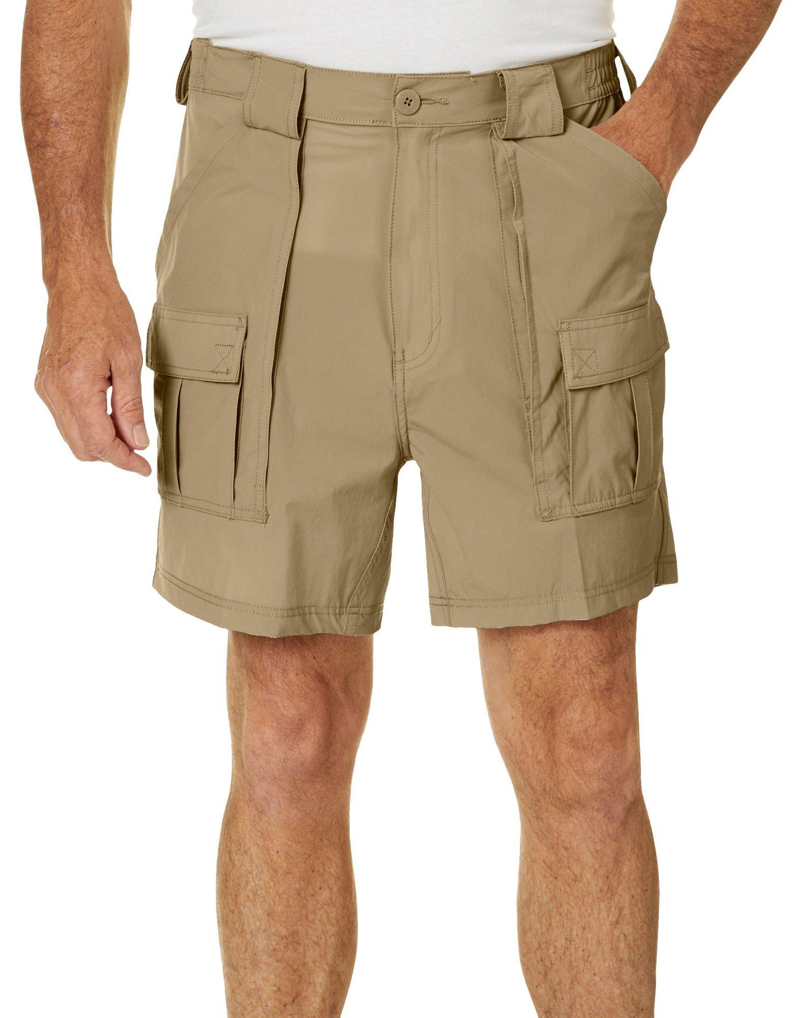 Mens Solid Trader Comfortex Cargo Shorts