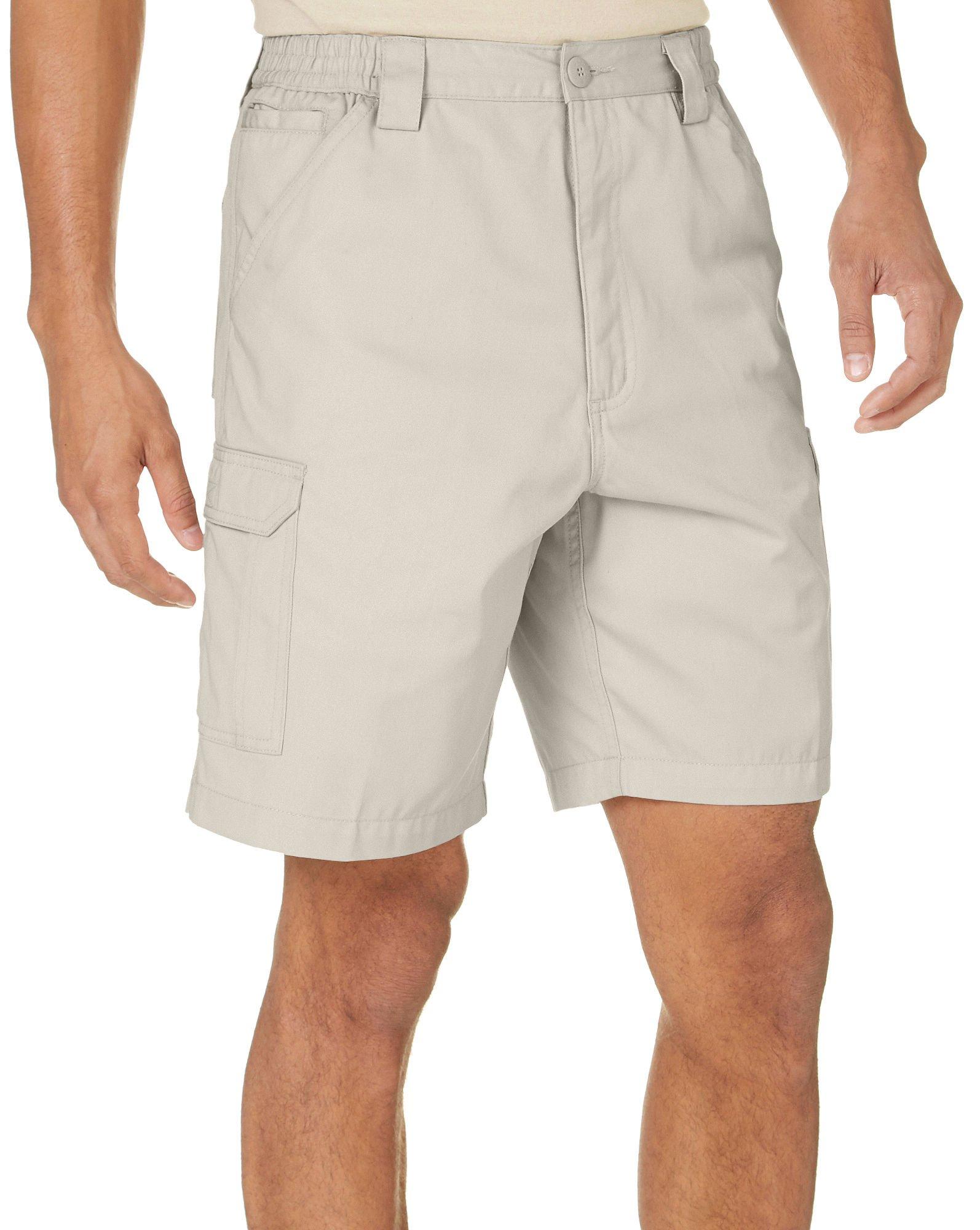 men's shorts with side elastic waistband