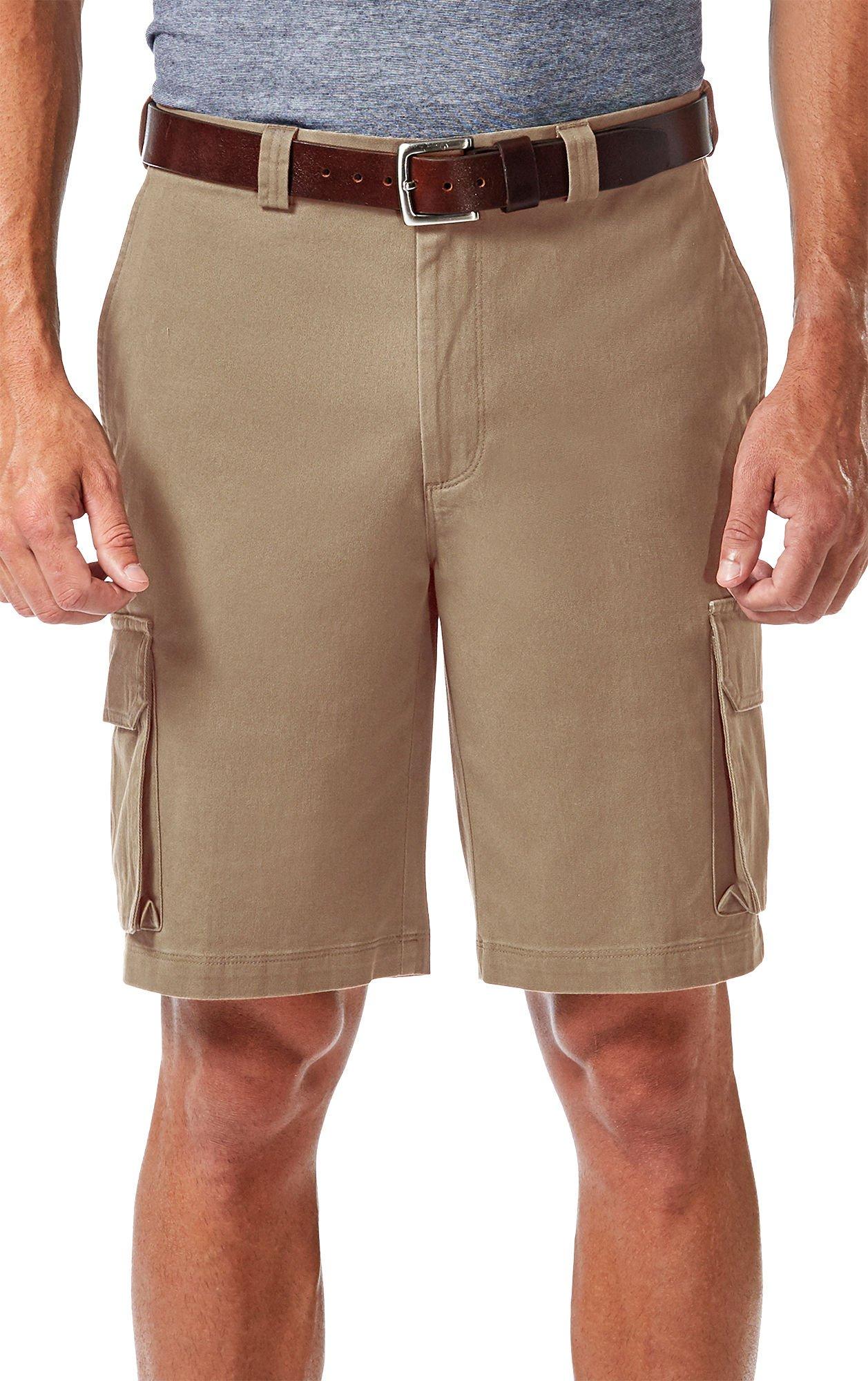 Haggar cargo shorts store elastic waist