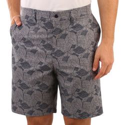 Haggar Mens Active Series Cruise Printed Hybrid Shorts