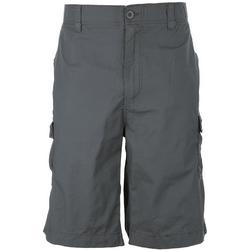 Mens Solid Cargo Shorts