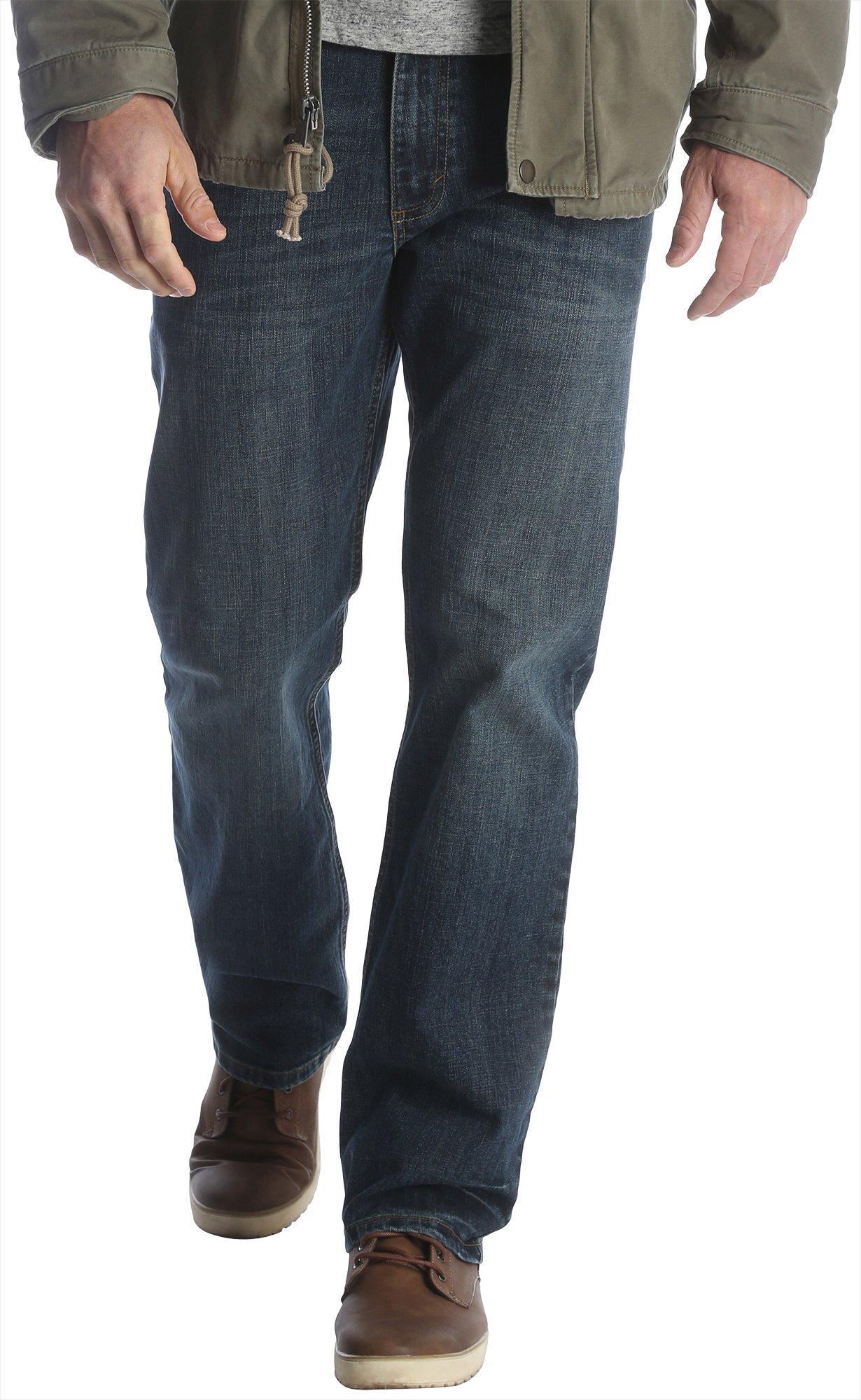 Wrangler Mens Premium Denim Relaxed Fit Jeans