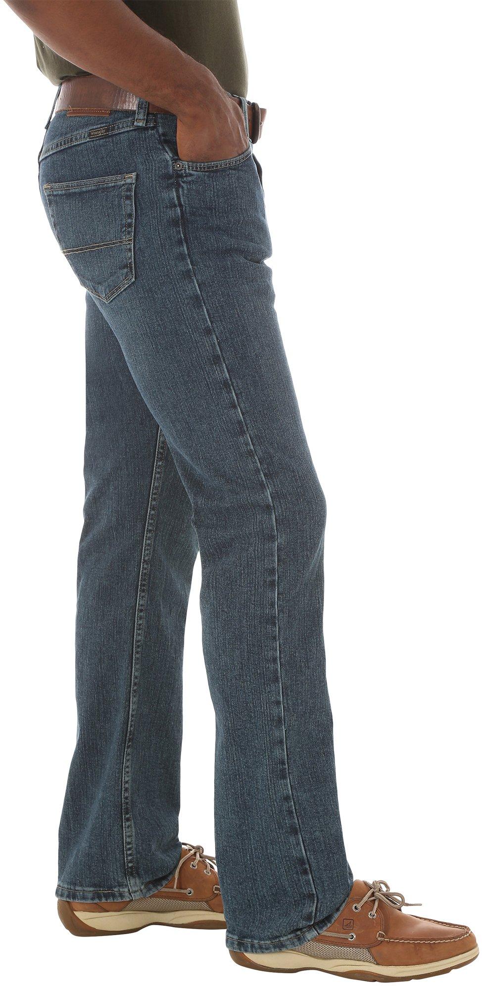 mens wrangler straight fit flex