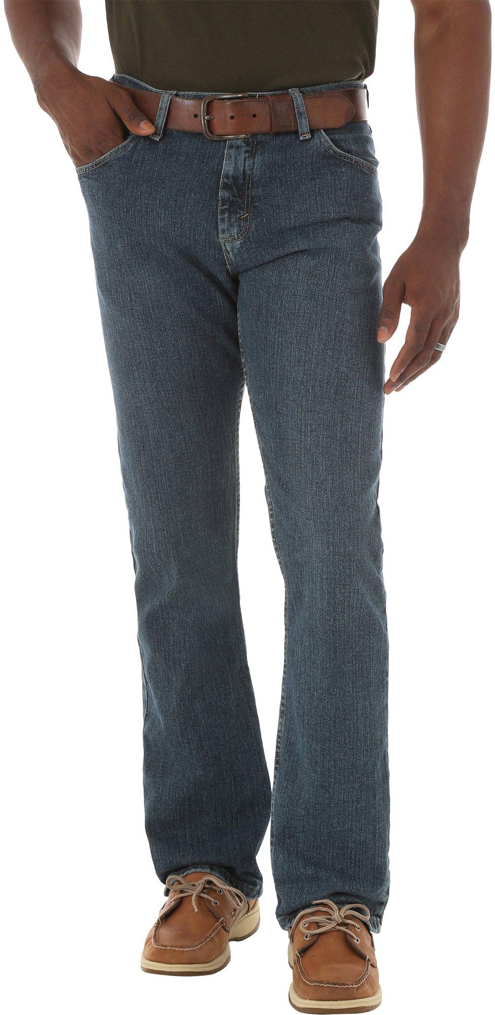wrangler straight flex jeans