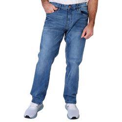 IZOD Mens  Straight Fit Denim Jeans