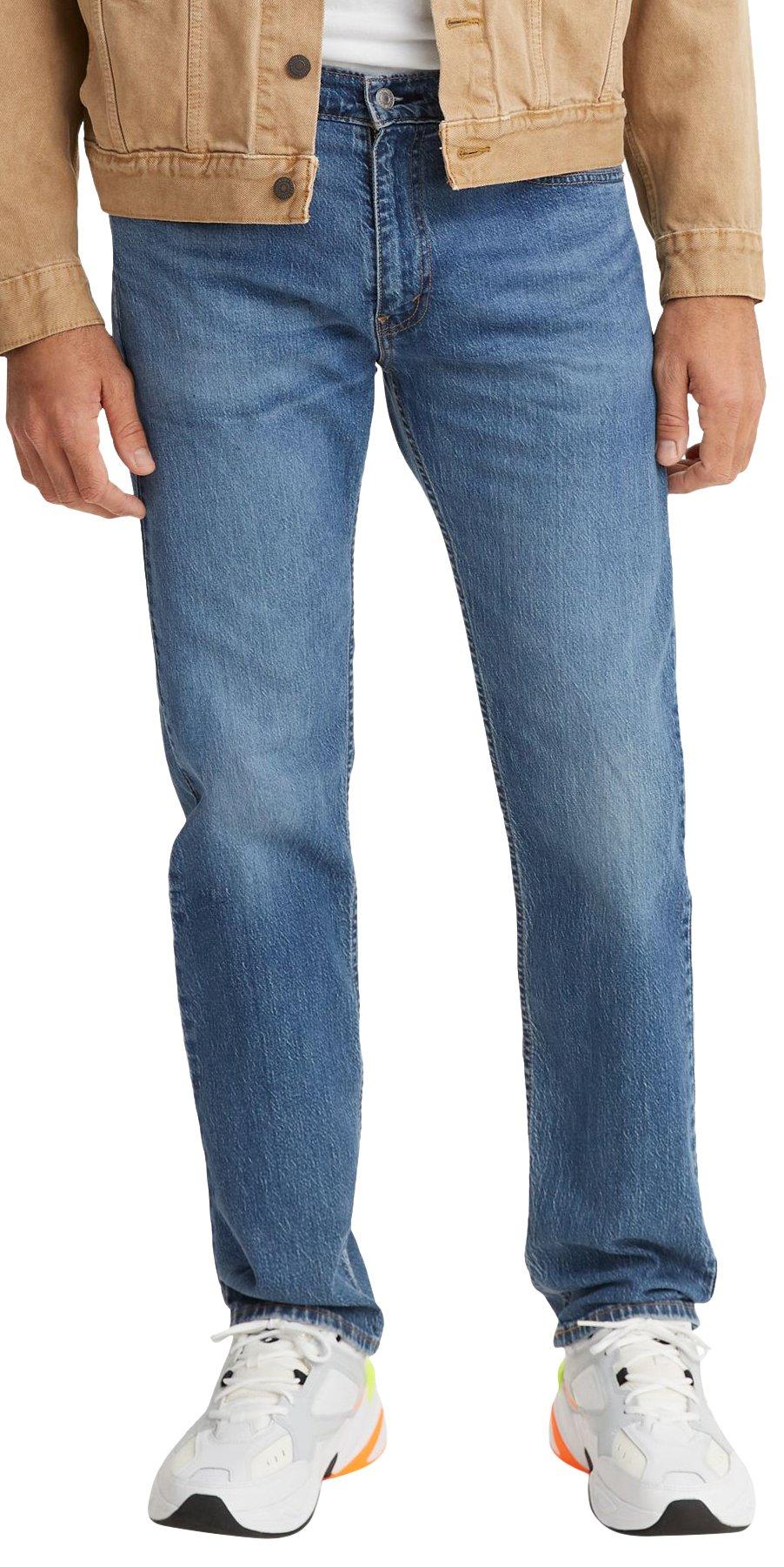 Levi's Mens 505 Regular Fit Denim Jeans