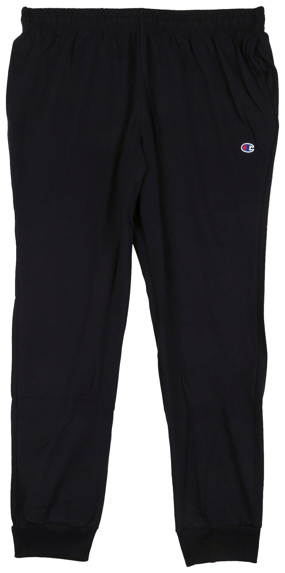 Champion Mens Solid Powerblend Graphic Jogger Pants