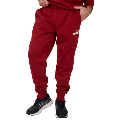 Puma Mens ESS Logo Solid Fleece Jogger Pants