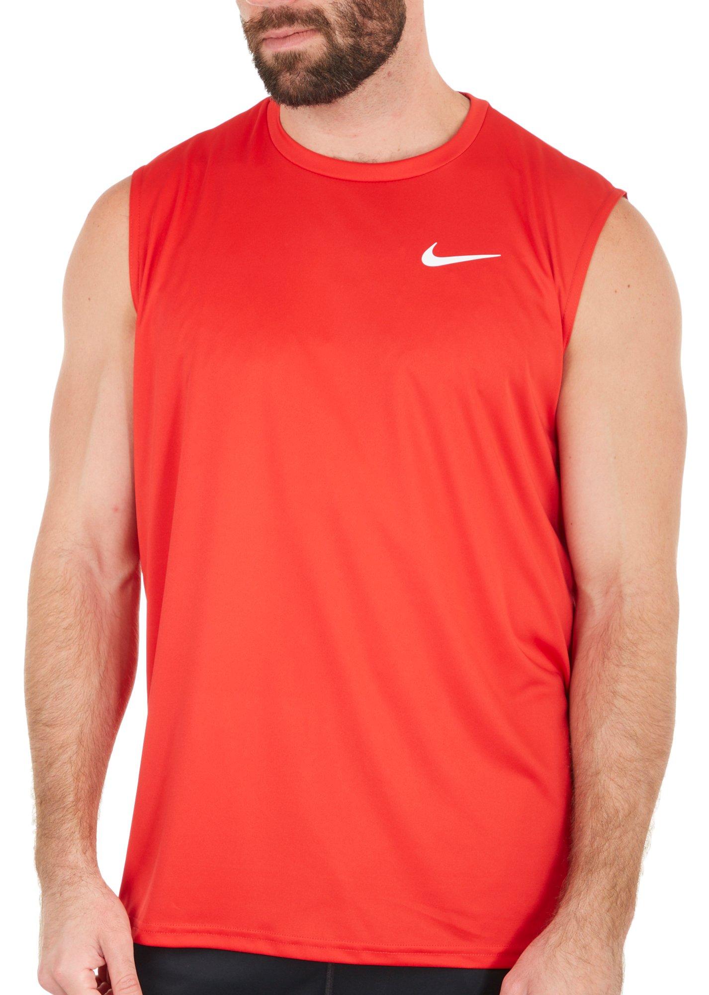 Nike Mens Dri-Fit Solid Performance Tank Top