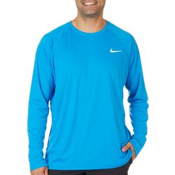 Nike Mens Dri-Fit Solid Performance Long Sleeve Shirt