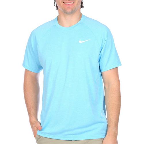 Nike Mens Dri-Fit Heathered Short Sleeve T-Shirt