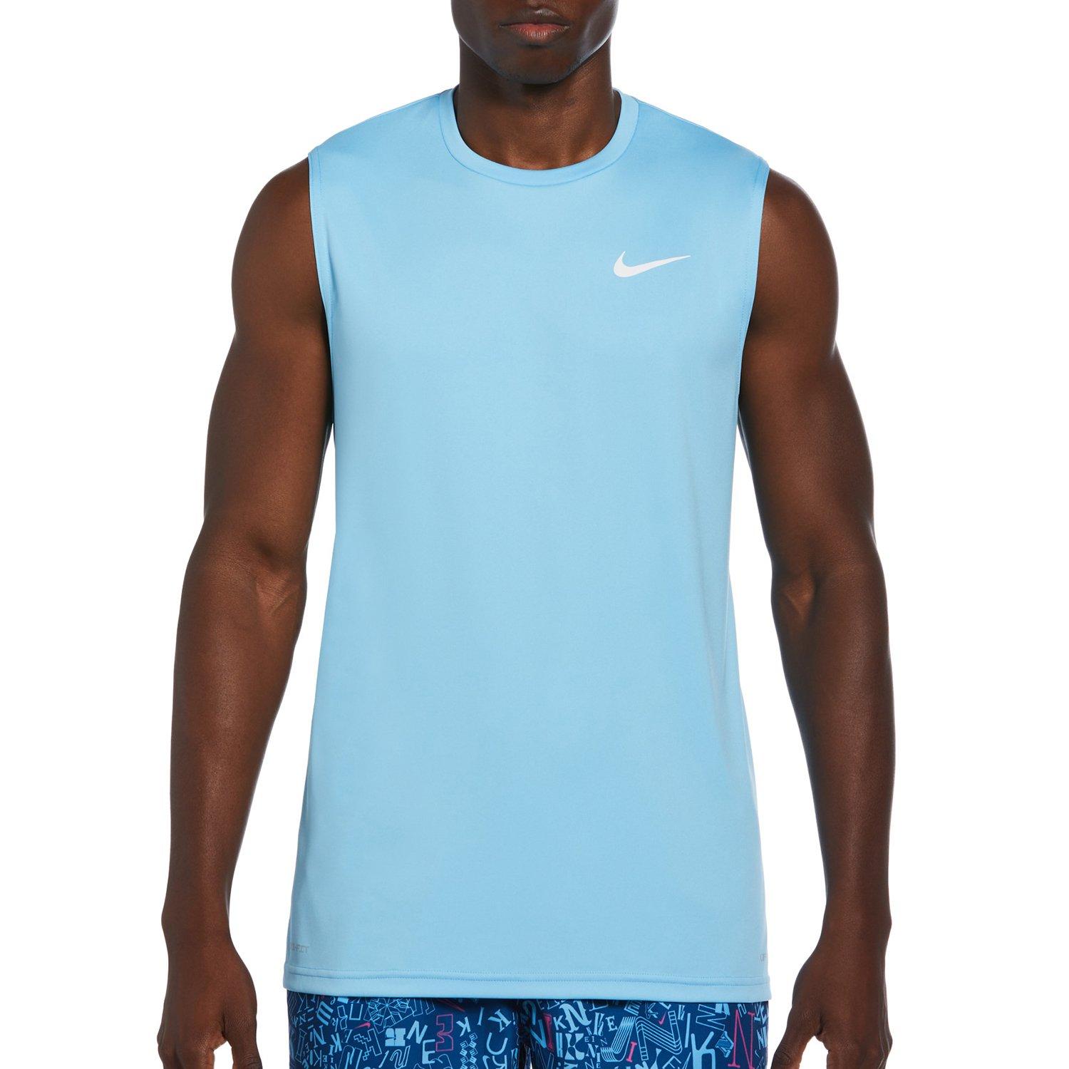 Nike Mens Swim Dri-Fit Solid Performance Tank Top