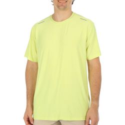 RB3 Active Mens Spacedeyed Performance Short Sleeve Top