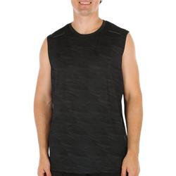 Mens Performance Camouflage Vented Muscle Tank