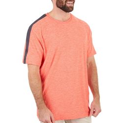 RB3 Active Mens Space Dyed Mesh Panel Performance T-Shirt