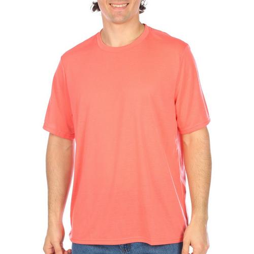 RB3 Active Mens Solid Quick Dry Short Sleeve