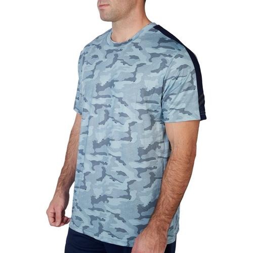 RB3 Active Mens Camo Print Short Sleeve T-Shirt