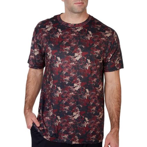 RB3 Active Mens Frost Print Short Sleeve T-Shirt