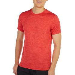 ALIVE Mens Qwick-Dry Heathered Short Sleeve T-Shirt
