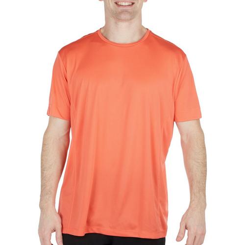 RB3 Active Mens Textured Performance Short Sleeve T-Shirt