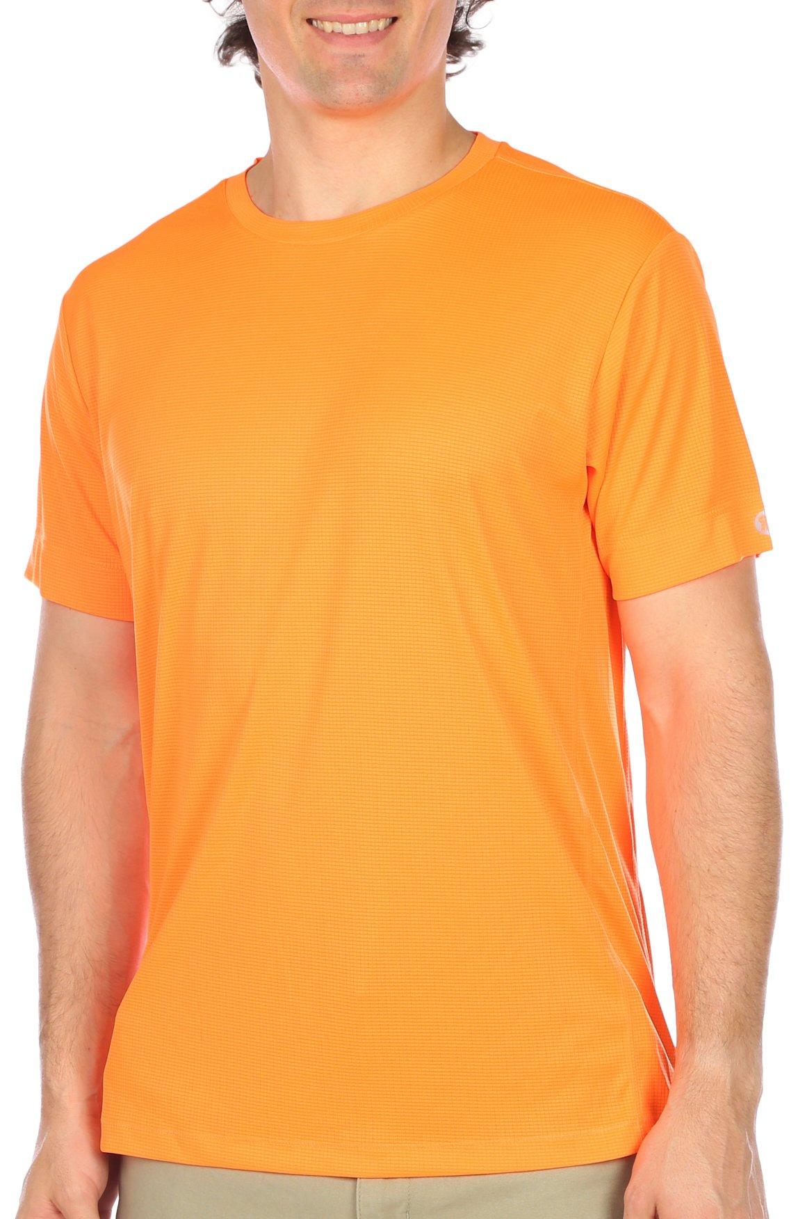 RB3 Active Mens Textured Performance Short Sleeve T-Shirt