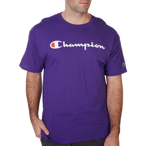 Champion Mens Classic Champion Graphic Short Sleeve T-Shirt