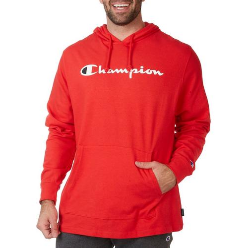 Champion Mens Hooded Middle Weight Long Sleeve Jersey