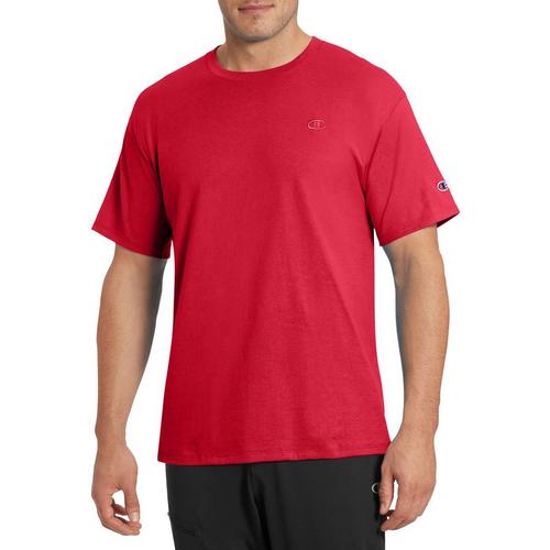 Champion Mens Classic Jersey Solid T-Shirt